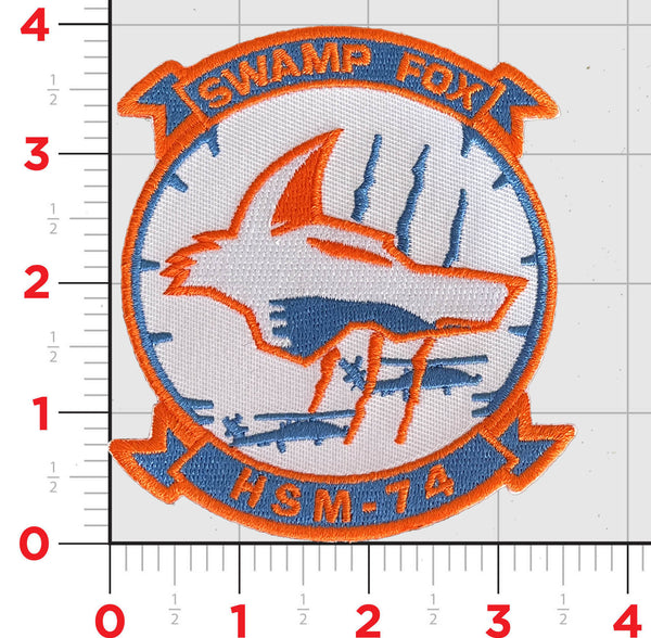 Official HSM-74 Swamp Fox Ambush Chest Patch