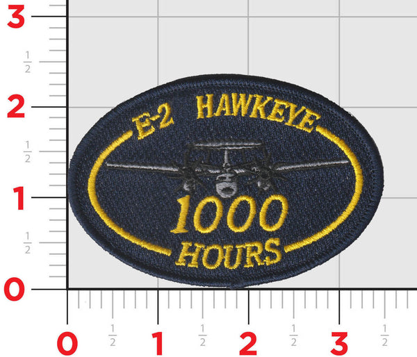 E-2 Hawkeye Flight Hour Patches