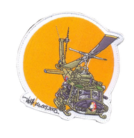 UH-1 Huey Gunship Patch & Sticker