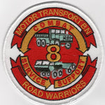 Officially Licensed USMC 8th Motor Transport Bn Road Warriors Patch