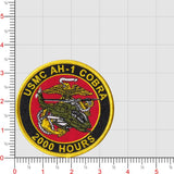 USMC AH-1 Cobra Hours Patch