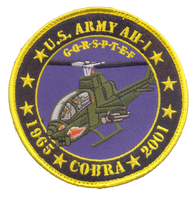 US Army AH-1 Cobra Commemorative Patch