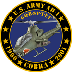US Army AH-1 Cobra Tribute Sticker