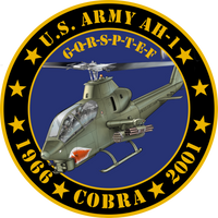 US Army AH-1 Cobra Tribute Sticker