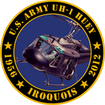 US Army UH-1 Huey Tribute Sticker