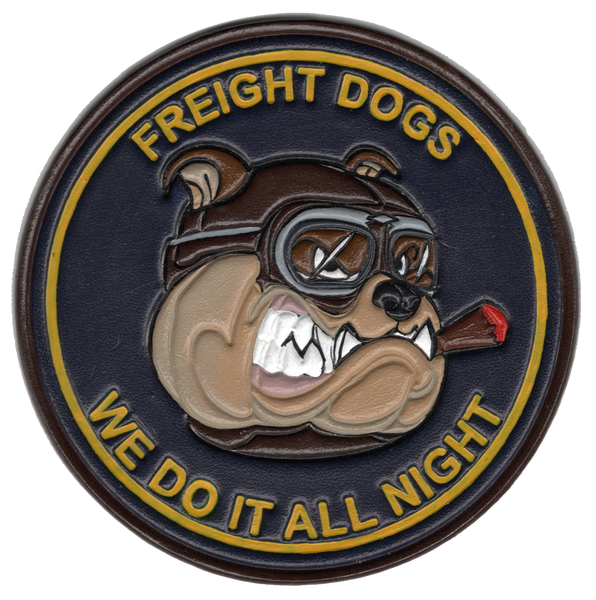 Freight Dogs Leather Patch