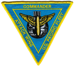 US Navy Commander-Pacific Fleet Attack Wing Patch