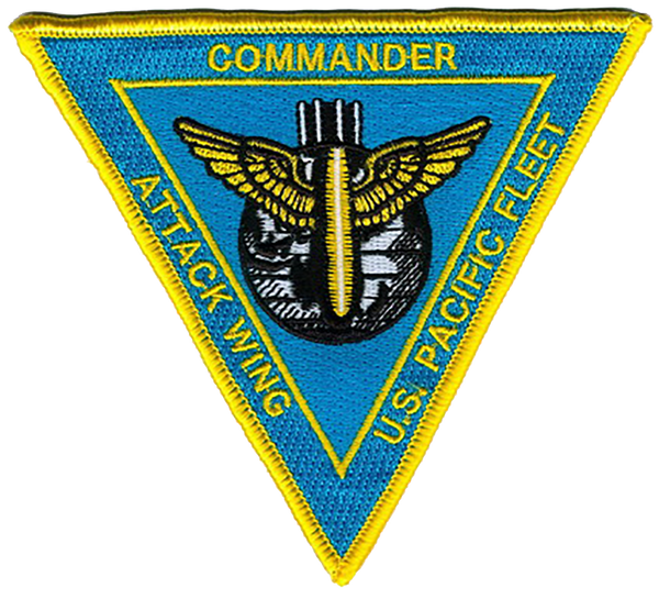 US Navy Commander-Pacific Fleet Attack Wing Patch