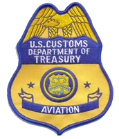 Legacy US Customs Air Agent Badge Patch