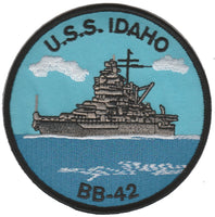USS Idaho BB-42 Patch