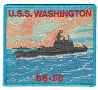 USS Washington BB-56 Patch