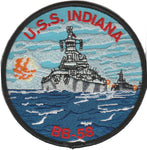 USS Indiana BB-58 Patch