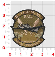 Official US Army B Co 3rd MI Bn Aerial Exploitation Patch