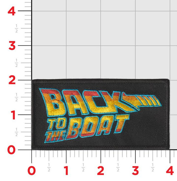 US Navy Back to the Boat Patch