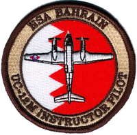 US Navy Bahrain C-12 Instructor Pilot- With Hook and Loop