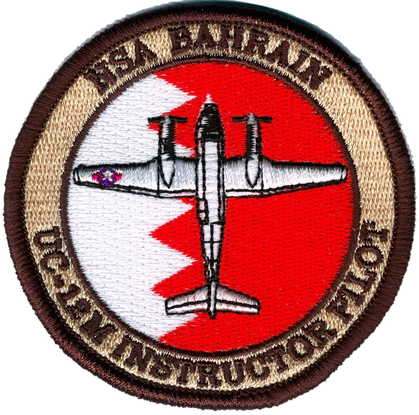 US Navy Bahrain C-12 Instructor Pilot- With Hook and Loop