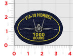 F-18 Hornet Hours Patches