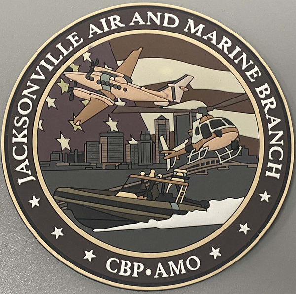 CBP AMO Jacksonville FL PVC patch 2022