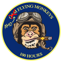 CBP AMO Flying Monkeys Sticker