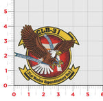 Officially Licensed USMC Combat Logistics Battalion CLB-31 Patch