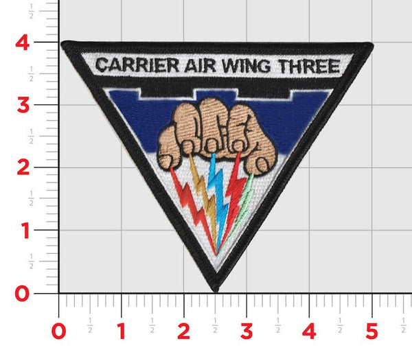 Officially Licensed US Navy Carrier Air Wing CVW-3 Patch