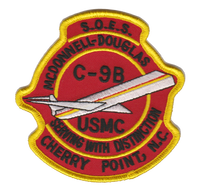 Officially Licensed Cherry Point SOES C-9B Patch