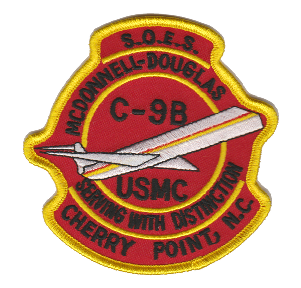 Officially Licensed Cherry Point SOES C-9B Patch