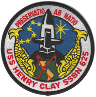 USS Henry Clay SSBN-625 Patch