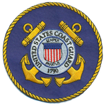 US Coast Guard Blue Patch