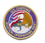 Legacy US Customs Aviation East Patch