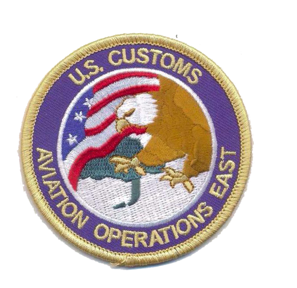 Legacy US Customs Aviation East Patch