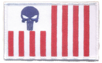 US Customs Ensign with Punisher Skull