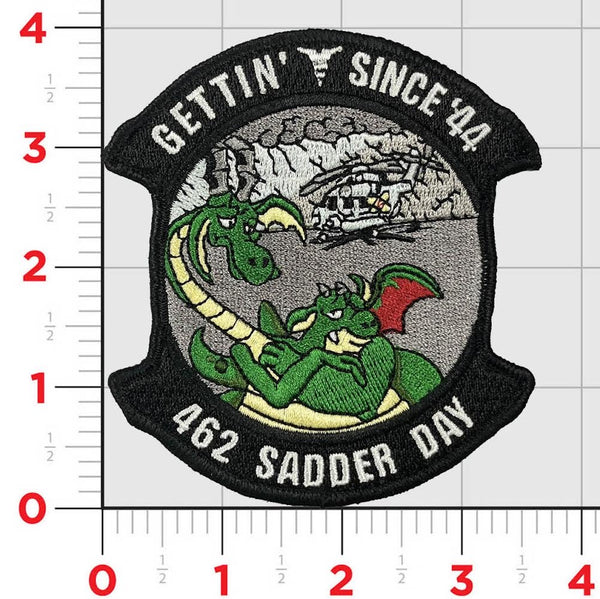 Official HMH-462 Heavy Haulers Sadder Day Patch