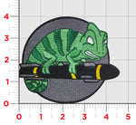 Official USAF 17th ATKS Attack Squadron Chameleon Patch