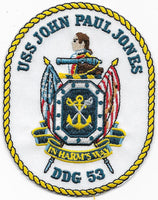 USS John Paul Jones DDG-53 Patch