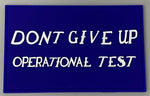 Official Don't Give Up Operational Test VX-9 Vampires PVC Patch