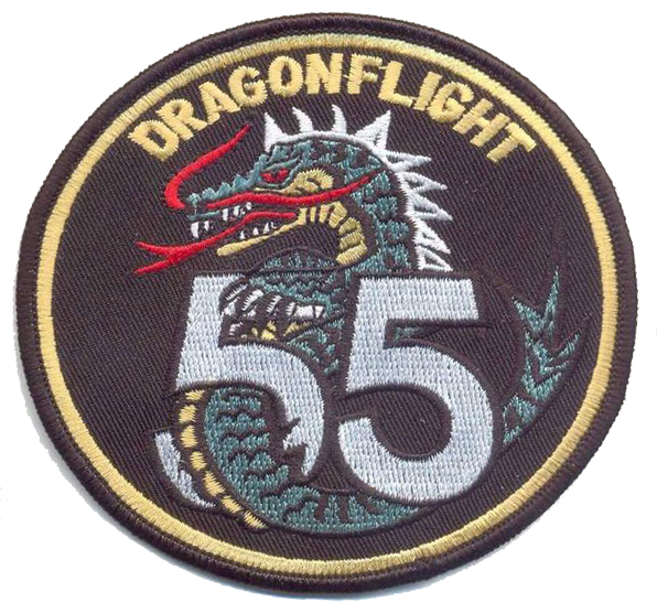 US Army Dragon Flight 55 Patch