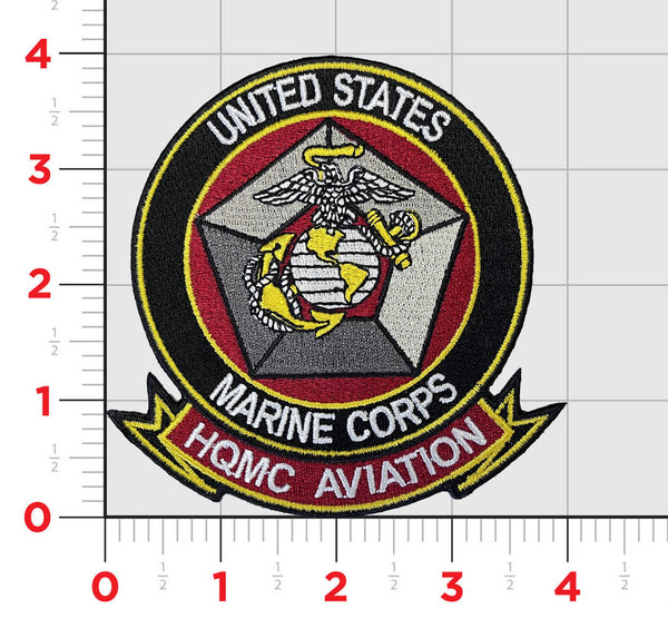 Officially Licensed USMC HQMC Aviation Patch