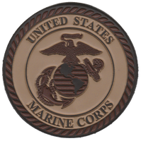Officially Licensed USMC Leather Ega Patch - Full Color