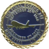 The Final 747 Atlas Coin and Sticker