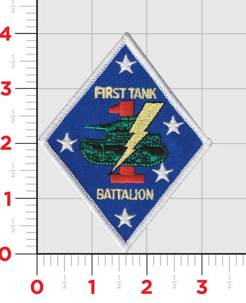 1st Tank Battalion M-60 Patch
