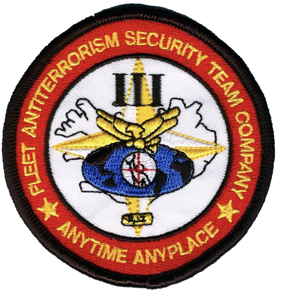 Officially Licensed USMC Fleet Anti-Terrorism Security Team III MEF Pa ...