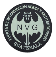 Guatemalan Air Force NVG Helicopter PVC Patch-With Hook and Loop