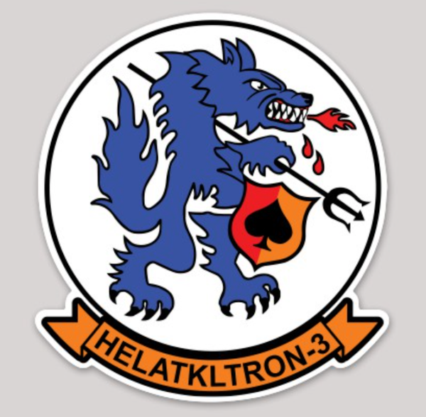 HAL-3 Seawolves Sticker