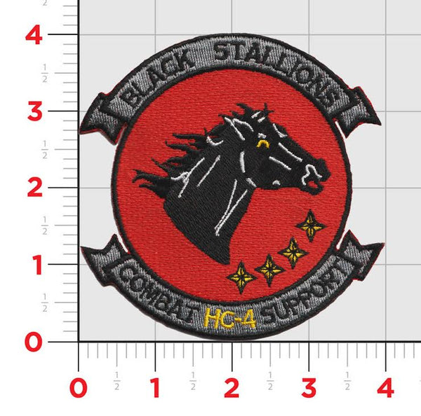 Officially Licensed US Navy HC-4 Black Stallions Patch