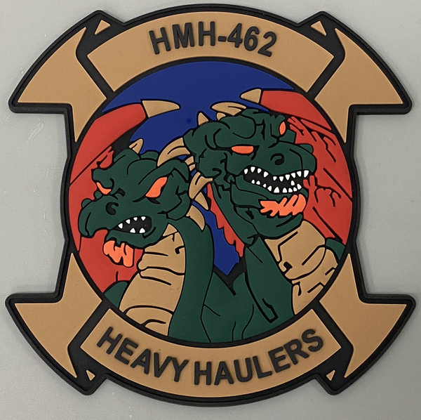 Officially Licensed HMH-462 Heavy Haulers PVC Glow Patch