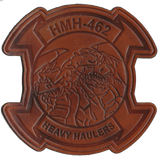 Officially Licensed HMH-462 Heavy Haulers Leather patch