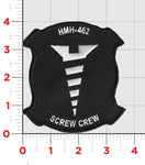 Officially Licensed USMC HMH-462 Screw Crew Chest patch