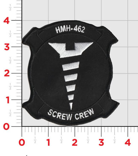 Officially Licensed USMC HMH-462 Screw Crew Chest patch
