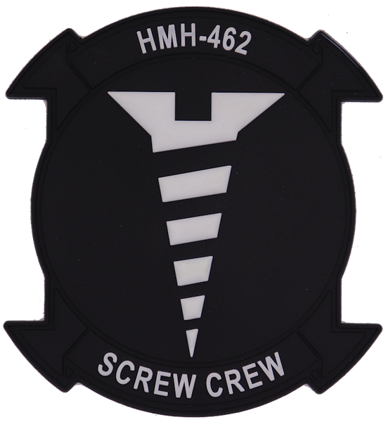 Officially Licensed HMH-462 Screw Crew PVC Glow Patch